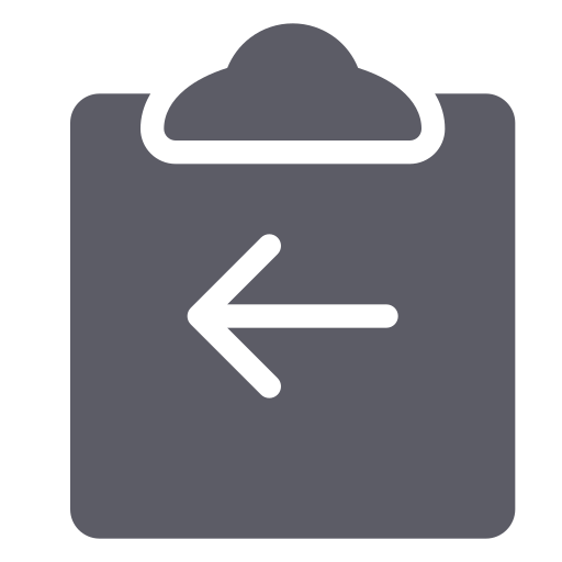 24gf-clipboardLeft Icon