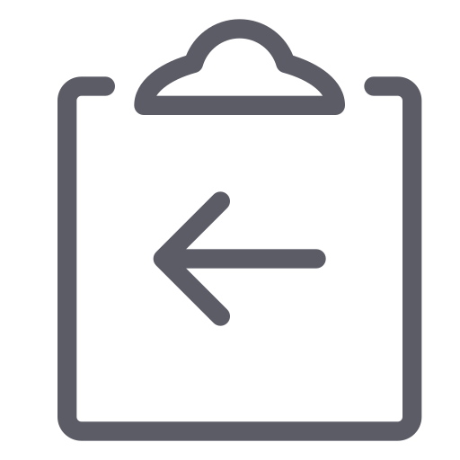 24gl-clipboardLeft Icon