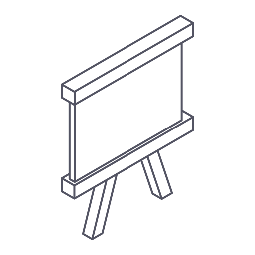 Sketchpad-1-line Icon