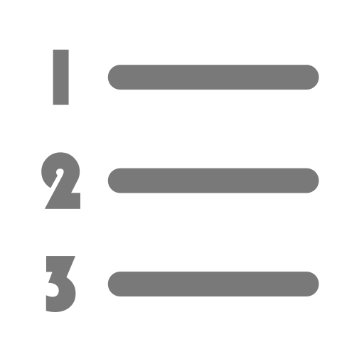 Numerical order Icon