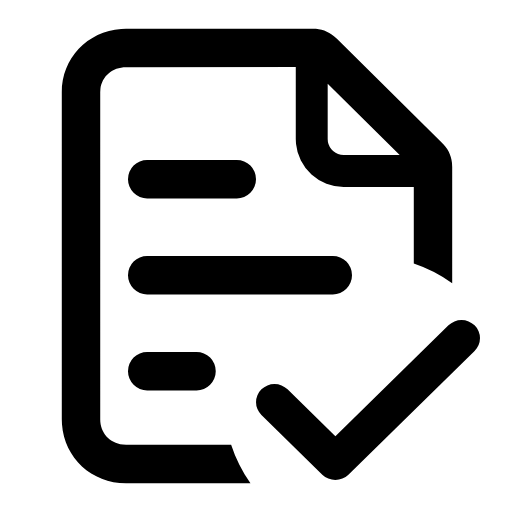 Complete the task Icon