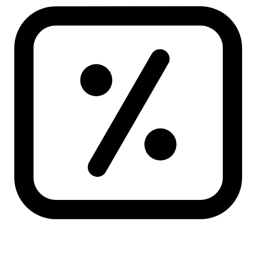 tax rate Icon