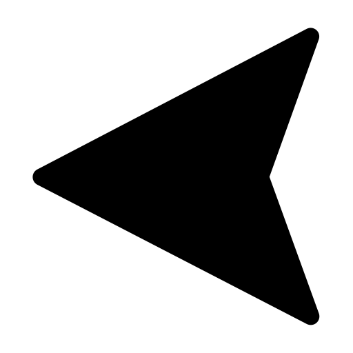 Left pointing arrow 1 Icon