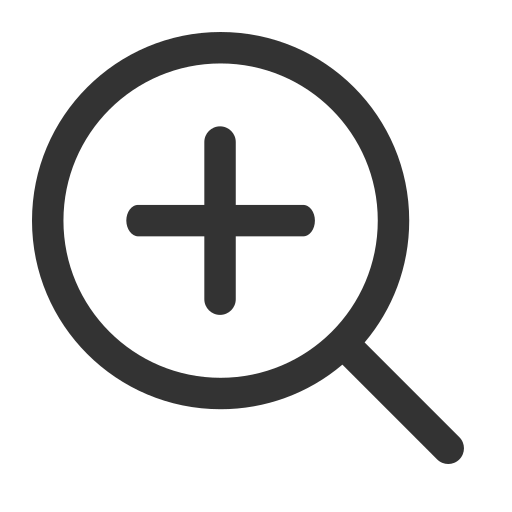 Operation view zoom in Icon