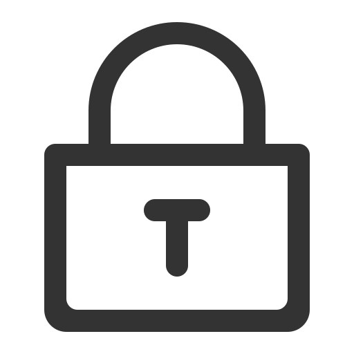 Symbol lock Icon