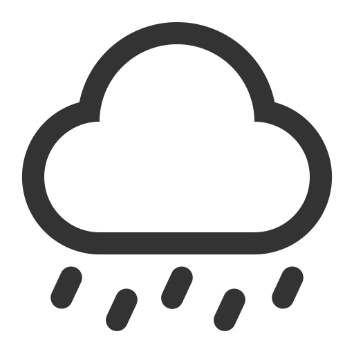 Weather - heavy rain Icon
