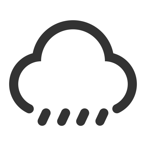 Weather - heavy rain to heavy rain Icon