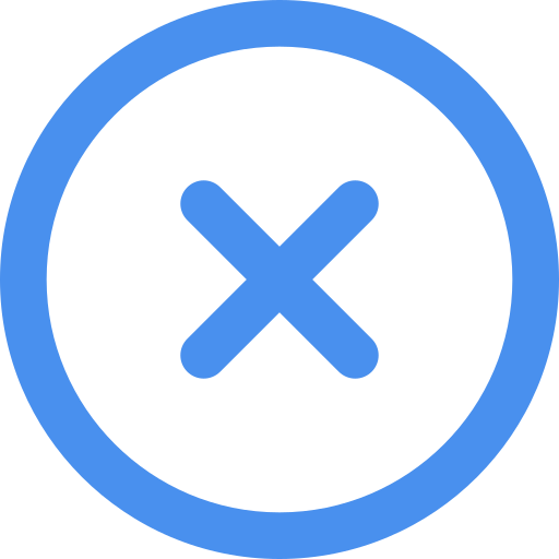 blue close button png