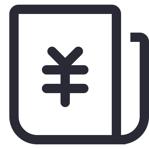 Service charge bill Icon
