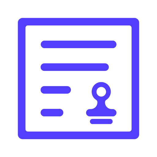 Customer contract Icon