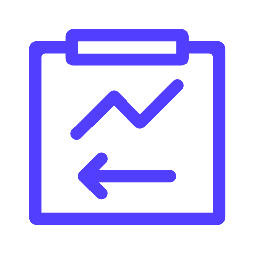 Payment document statistics Icon