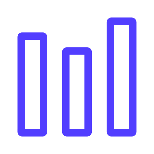 Statistics of comprehensive sales Icon