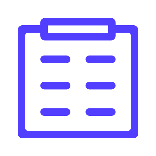 Store price comparison table Icon