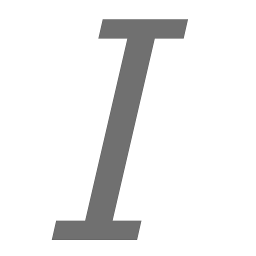 Italics Icon