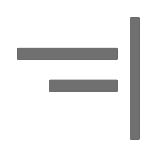 Right align Icon