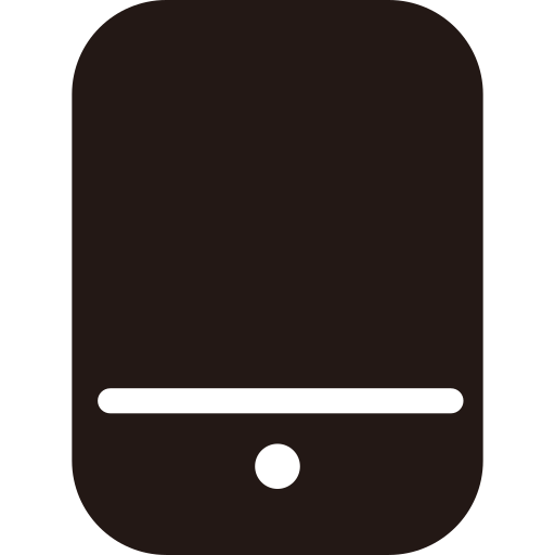 Mobile phone - color block Icon Icon