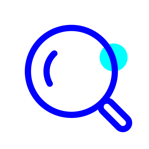 blue-Search Icon
