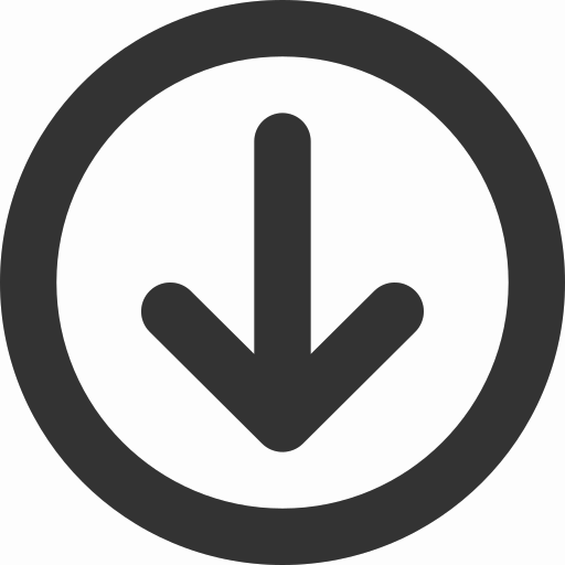 Icon-line-circlearrow-down Icon