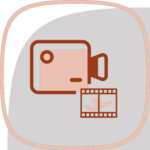 Flight video Icon