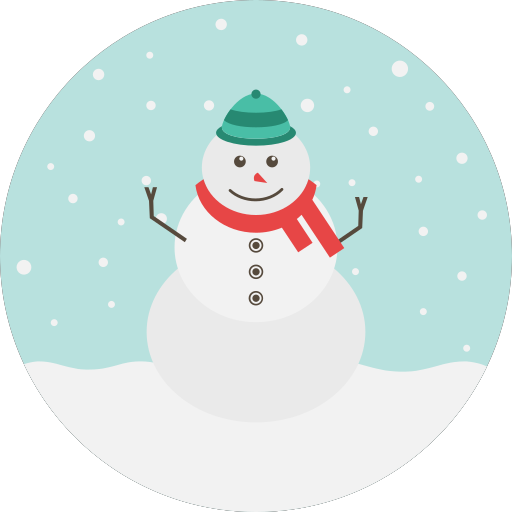 Snow Man Icon