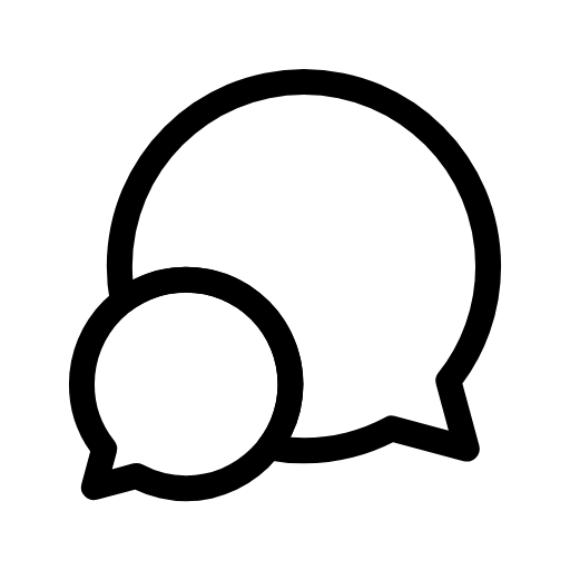 Chat double bubble Icon