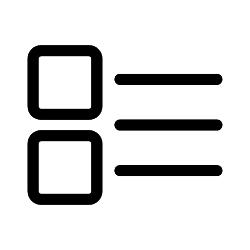 List - style 2 Icon