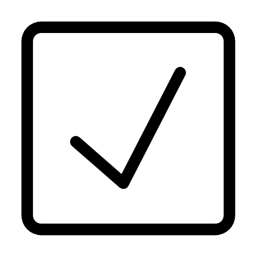 Multi check box - checked Icon