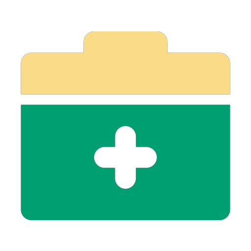 Medicine kit first aid medical treatment Icon