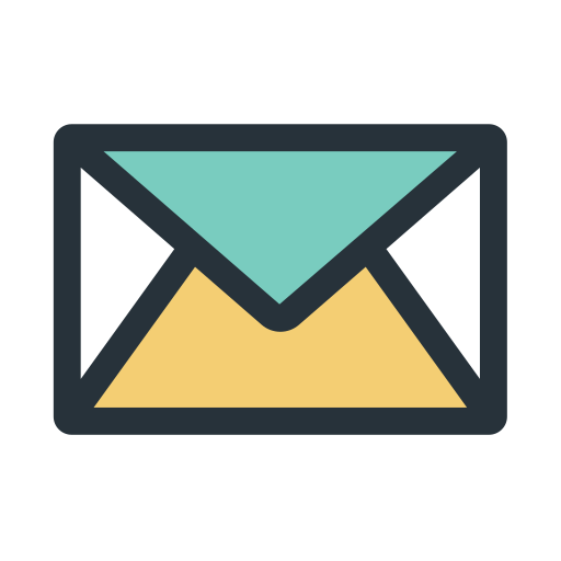 Color block - mail Icon