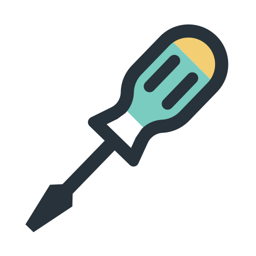 Color block wrench Icon