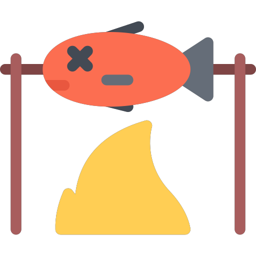 fish bonfire Icon