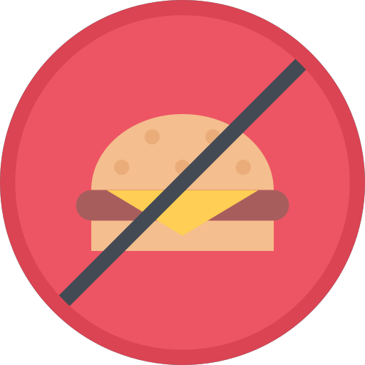 no fast food Icon