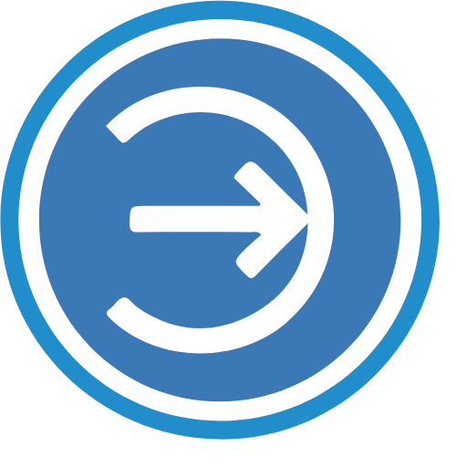 Entrance and exit Icon