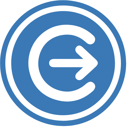 High speed entrance and exit Icon