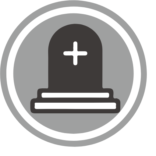 Rural cemetery Icon