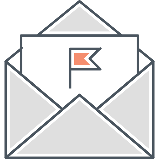 FLAG MAIL Icon