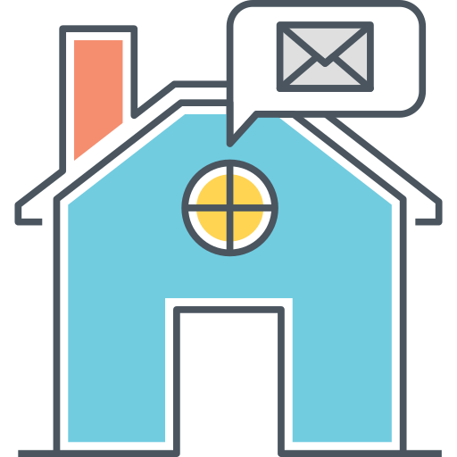 HOME MESSAGE Icon