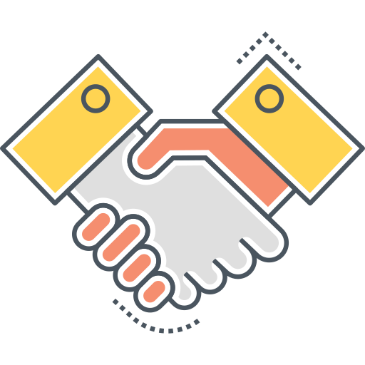 partnership icon vector
