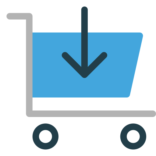 shopping-color_cart-modern-in Icon