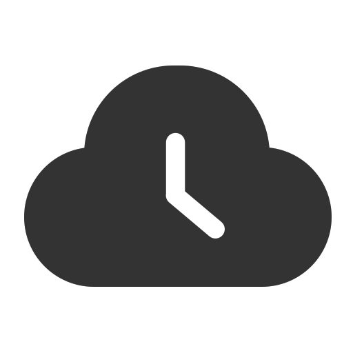 Cloud history Icon