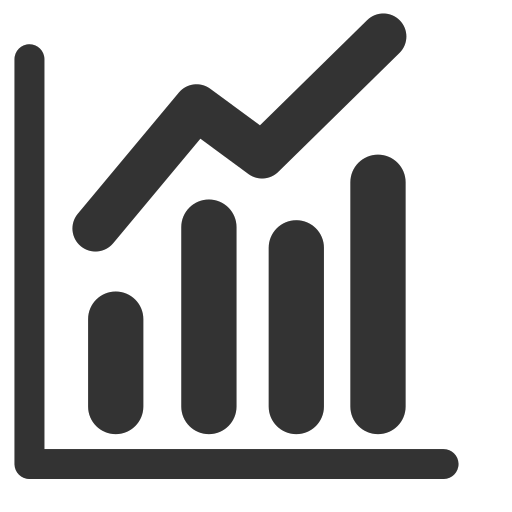 Data line chart Icon