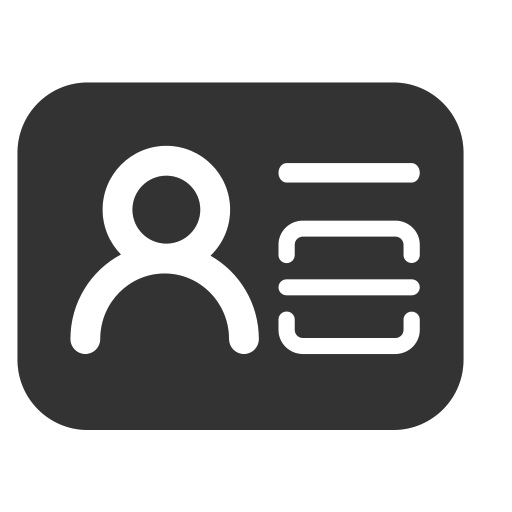 Scan business card Icon