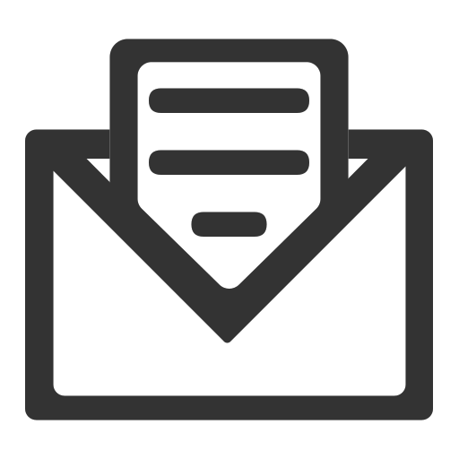 Open envelope Icon
