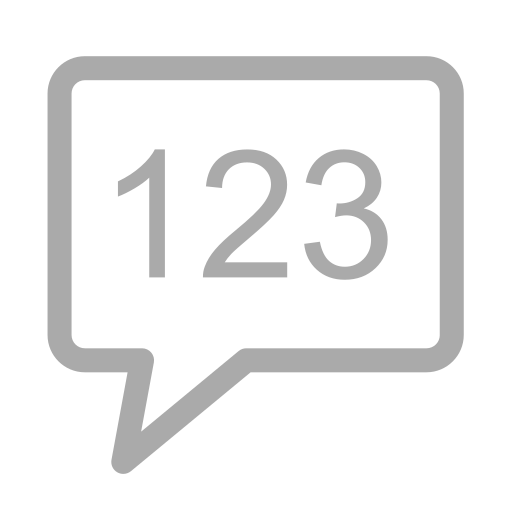 114 SMS verification Icon