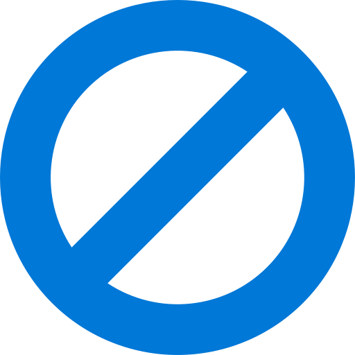 Prohibit Icon