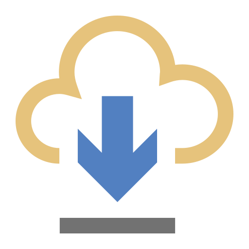 Cloud Download_ Operation_ jurassic Icon