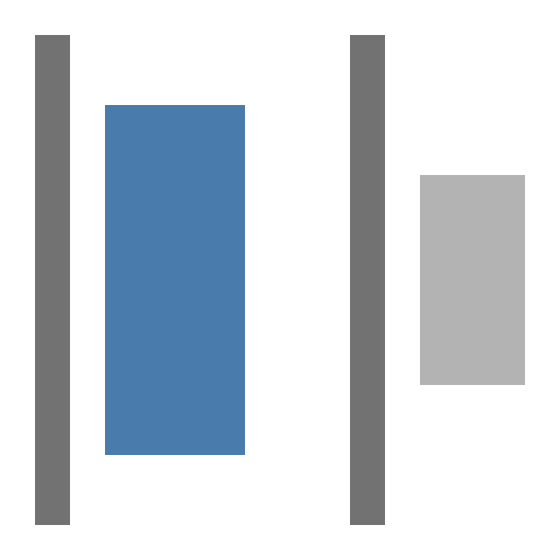 Horizontal left distribution_ Alignment operation_ jurassic Icon