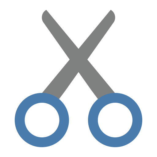 Shear scissors_ Clipboard operation_ jurassic Icon