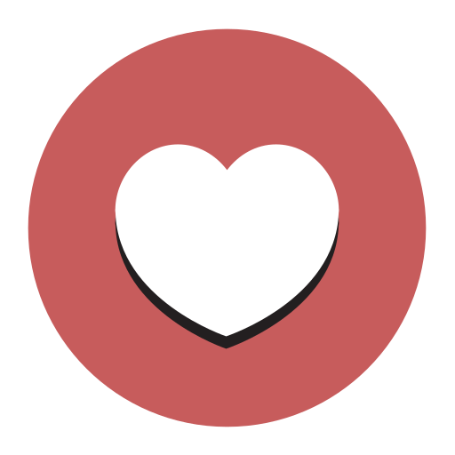 Heart-shaped Icon