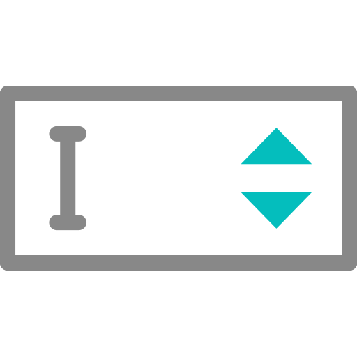 Numerical input Icon